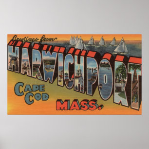 Cape Cod, Massachusetts (Harwichport) Poster