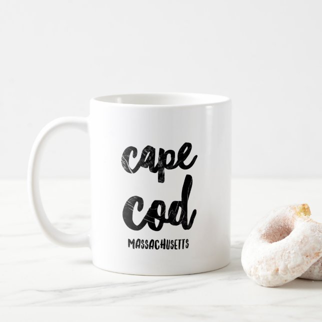 Cape Cod Massachusetts Kaffeetasse (Mit Donut)