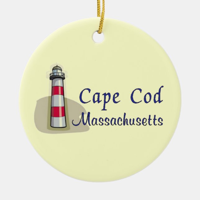Cape Cod Massachusetts Keramikornament (Vorne)
