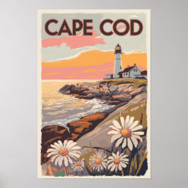 Cape Cod Massachusetts Landschaftliche Reisen Poster