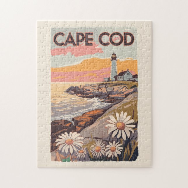 Cape Cod Massachusetts Landschaftliche Reisen Puzzle (Vertikal)