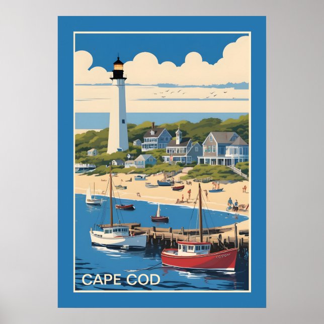 Cape Cod Massachusetts Poster (Vorne)