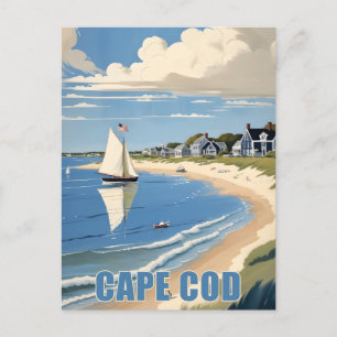 Cape Cod Massachusetts Postkarte