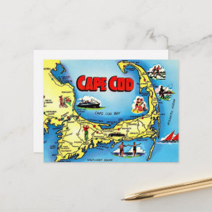 Cape Cod Massachusetts Postkarte