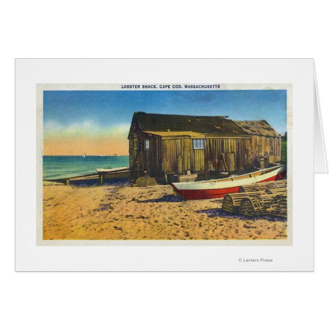 Cape Cod, MassachusettsAussicht auf einen Hummerha (Vorderseite (Horizontal))