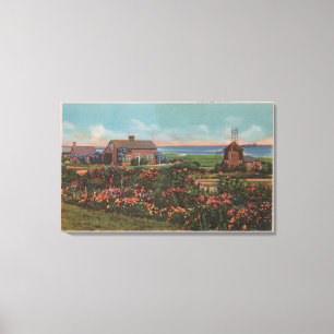 Cape Cod, MassachusettsWohnungen mit Meerblick Leinwanddruck