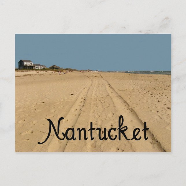 Cape Cod Nantucket, Massachusetts Postkarte (Vorderseite)