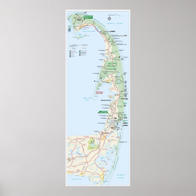 Cape Cod National Seashore Poster (Vorne)