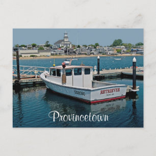 Cape Cod Provincetown Hafen, MA Post Card Postkarte