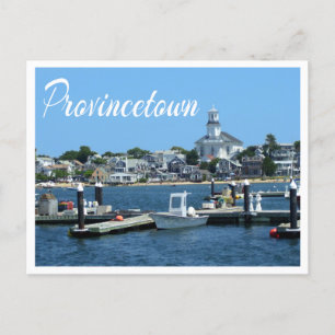 Cape Cod, Provincetown MA Post Card Postkarte