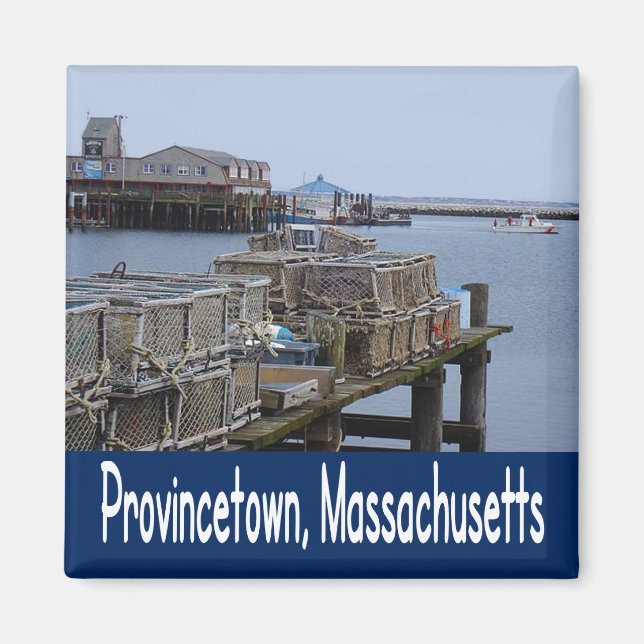 Cape Cod, Provincetown Massachusetts Leuchtturm Magnet (Vorne)