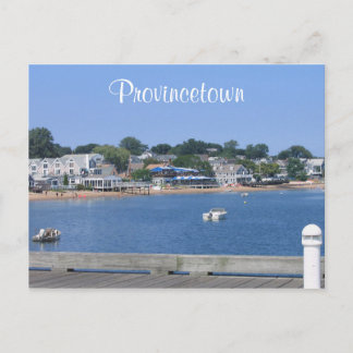 Cape Cod, Provincetown Massachusetts Post Card Postkarte