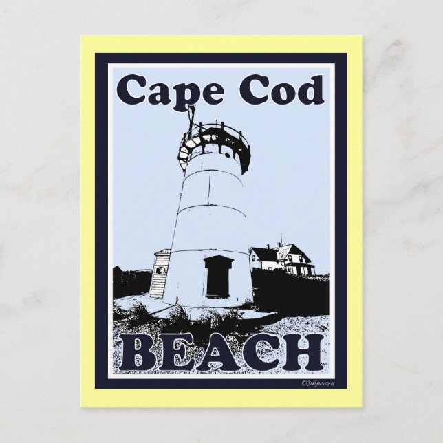 Cape Cod Provincetown Postkarte (Vorderseite)