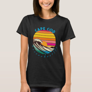 Cape Cod Retro im Stil der 1980er Jahre Massachuse T-Shirt