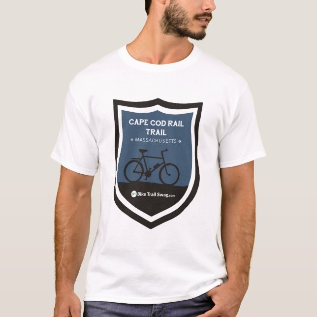 Cape Cod-Schienen-Spur T-Shirt (Vorderseite)