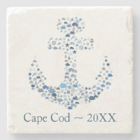 Cape Cod Souvenir Untersetzer - Anpassen