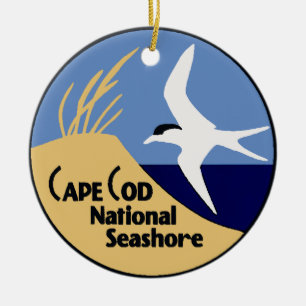 Cape Cod-Staatsangehörig-Küste Keramik Ornament
