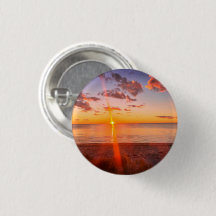 Cape Cod Strand Sonnenuntergang Foto Pinback Butto