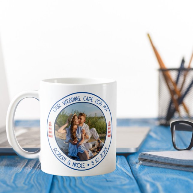 Cape Cod Style-Wedding-Tasse Kaffeetasse (Von Creator hochgeladen)