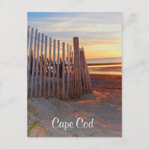 Cape Cod Sunrise Over Beach Brewster MA Postkarte