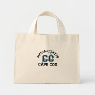 Cape Cod "Varsity" Design. Mini Stoffbeutel