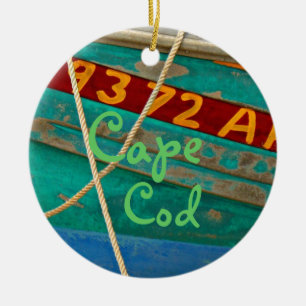 Cape Cod-Weihnachtsverzierung Keramik Ornament