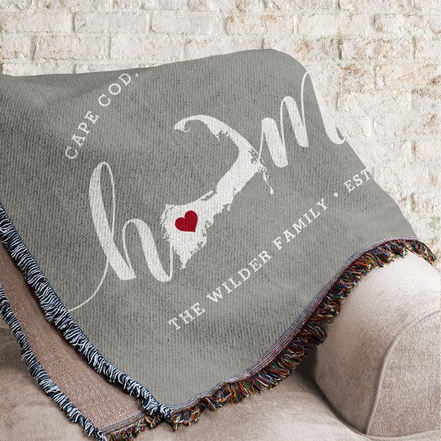 Cape Cod Zuhause Town Personalisiert Decke (Von Creator hochgeladen)