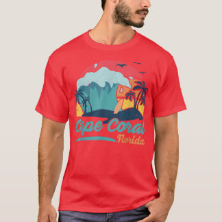 Cape Coral Florida Beach Sommersurfen SunSet Pal T-Shirt