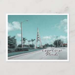 CAPE CORAL FLORIDA POSTKARTE