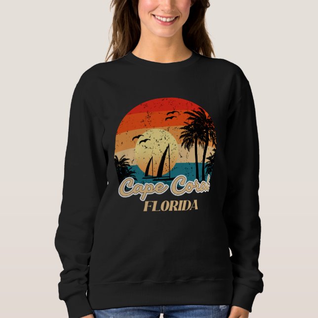 Cape Coral Florida Souvenirs Family Road Trip Vaca Sweatshirt (Vorderseite)