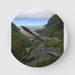Cape Cove, Cape Perpetua, ODER Runde Wanduhr