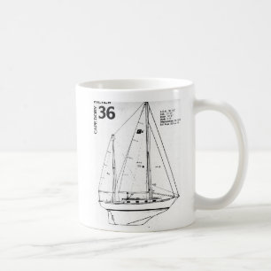 Cape Dory 36 Yacht Tasse