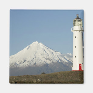Cape Egmont Leuchtturm und Mt Taranaki / Mt Magnet