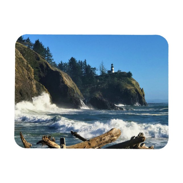 Cape Enttäuschung Lighthouse, Washington Magnet (Horizontal)
