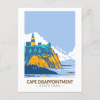 Cape Enttäuschung Staat Park Washington Vintag