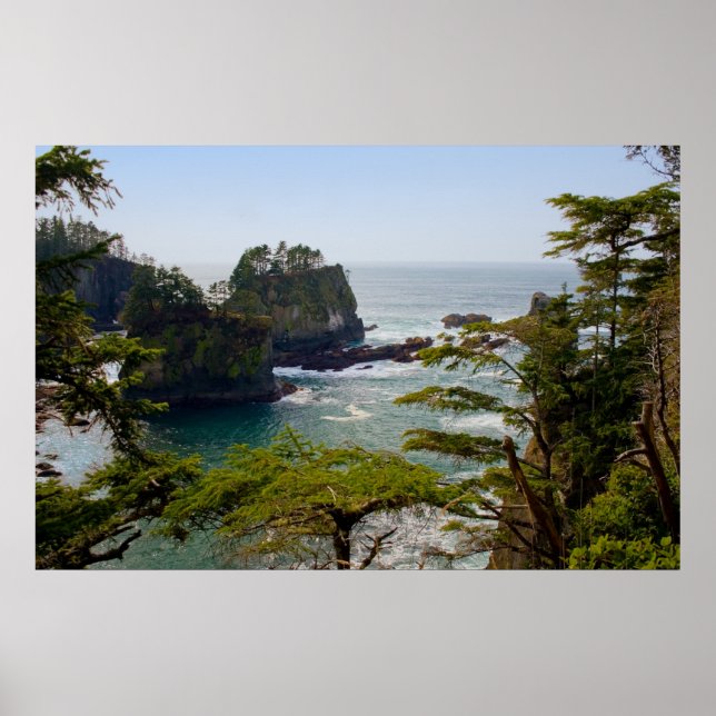 Cape Flattery Inlet, Washington Print Poster (Vorne)