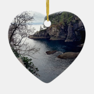 Cape Flattery Olympische Halbinsel - Washington Keramik Ornament