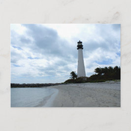 Cape Florida Lighthouse Postkarte