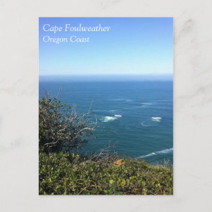 Cape Foulweather, Oregon Postkarte