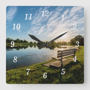Cape Girardeau Landkreis Parco Civico-Ciani Quadratische Wanduhr