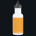 Cape Gooseberry, gelbe Farbe Edelstahlflasche<br><div class="desc">Cape Gooseberry,  auch bekannt als Physalis,  ist eine Pflanze der Nachthemden,  deren Beeren in einem Schutzpapierkalyx wachsen. Die warme,  gelbe Farbe der Beere verleiht hier einem der charakteristischen Farbtöne der Nomencolor ihren Namen.</div>