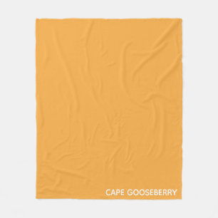 Cape Gooseberry, gelbe Farbe Fleecedecke