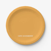 Cape Gooseberry, gelbe Farbe