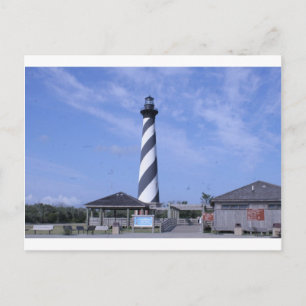 Cape hattera's light House nc Postkarte