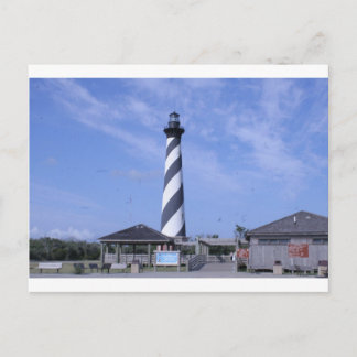 Cape hattera's light House nc Postkarte