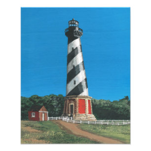 Cape Hatteras Lighthouse auf Foto Paper