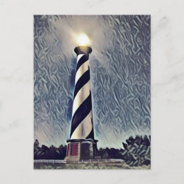 Cape Hatteras Lighthouse Äußere Banken OBX NC Postkarte