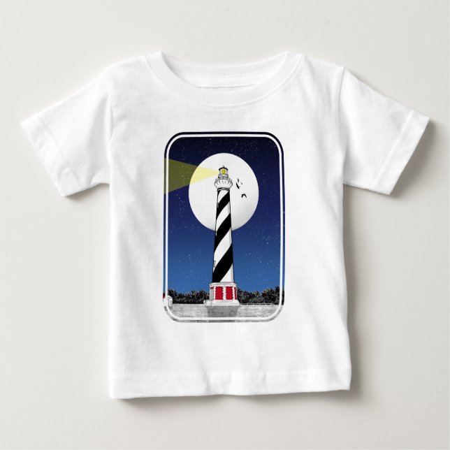 Cape Hatteras Lighthouse Baby T-shirt (Vorderseite)