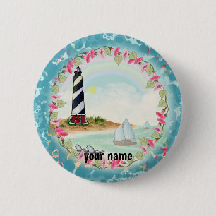 Cape Hatteras Lighthouse Button