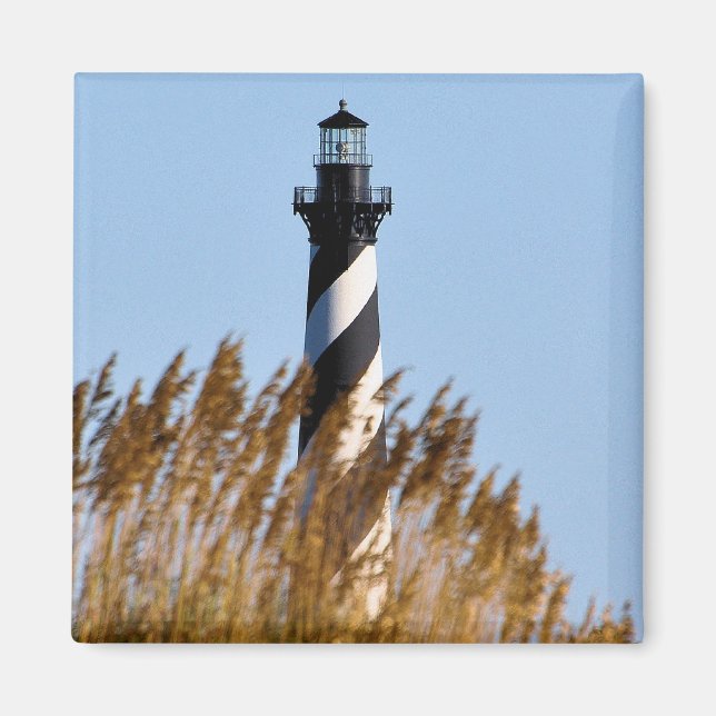 Cape Hatteras Lighthouse - Dünenansicht Magnet (Vorne)
